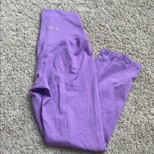 P'tula Lavender High-Waist Leggings